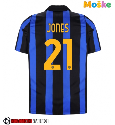 Moške Nogometnih dresov Inter Milan Curtis Jones #21 Domači 2026-27 Kratki rokavi Moške Nogometnih dresov Inter Milan Curtis Jones #21 Domači 2026-27 Kratki rokavi